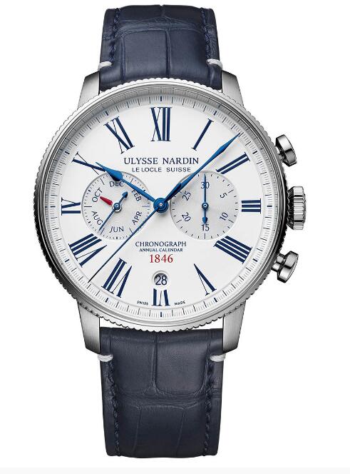 Ulysse Nardin Marine Torpilleur Annual Chronograph White Limited Edition 44mm Replica Watch Price 1533-320LE-0A-175/1B Ulysse Nardin Marine Torpilleur Annual Chronograph White Limited Edition 44mm Replica Watch Price 1533-320LE-0A-175/1B